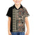 Hawaiian Quilt Kid Hawaiian Shirt Hibiscus Kakau Vintage Style - Wonder Print Shop