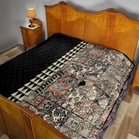 Hawaiian Quilt Quilt Hibiscus Kakau Vintage Style - Wonder Print Shop