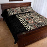 Hawaiian Quilt Quilt Bed Set Hibiscus Kakau Vintage Style - Wonder Print Shop