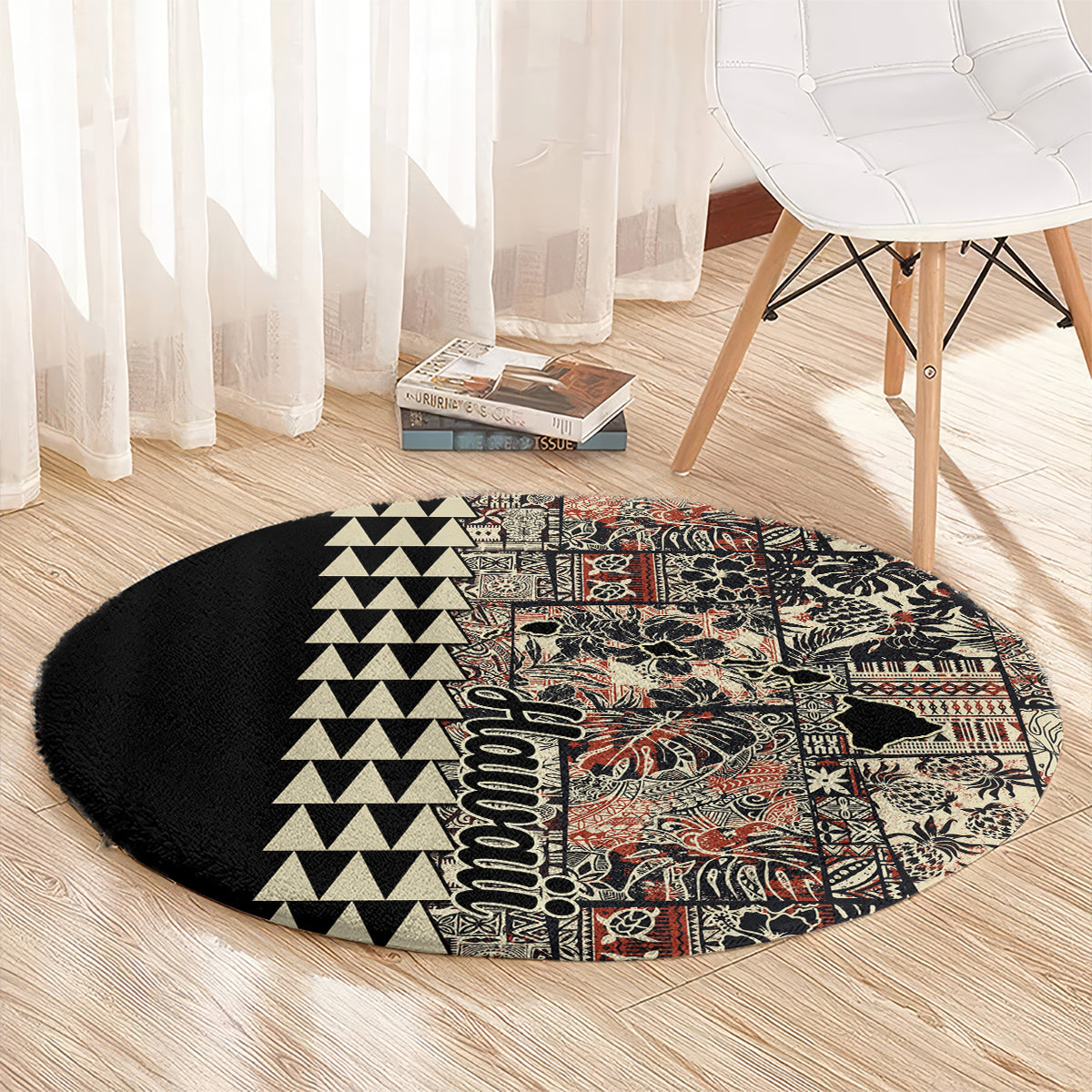 hawaiian-quilt-round-carpet-hibiscus-kakau-vintage-style