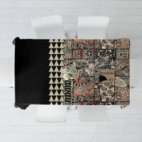 Hawaiian Quilt Tablecloth Hibiscus Kakau Vintage Style - Wonder Print Shop