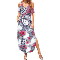 Hawaii Kakau Mix Paisley Pattern Family Matching Summer Maxi Dress and Hawaiian Shirt Polynesian Tropical Unique Style - Wonder Print Shop