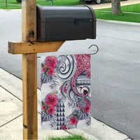 Hawaii Kakau Mix Paisley Pattern Garden Flag Polynesian Tropical Unique Style - Wonder Print Shop