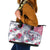 Hawaii Kakau Mix Paisley Pattern Leather Tote Bag Polynesian Tropical Unique Style - Wonder Print Shop