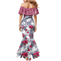 Hawaii Kakau Mix Paisley Pattern Mermaid Dress Polynesian Tropical Unique Style - Wonder Print Shop
