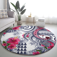 hawaii-kakau-mix-paisley-pattern-round-carpet-polynesian-tropical-unique-style