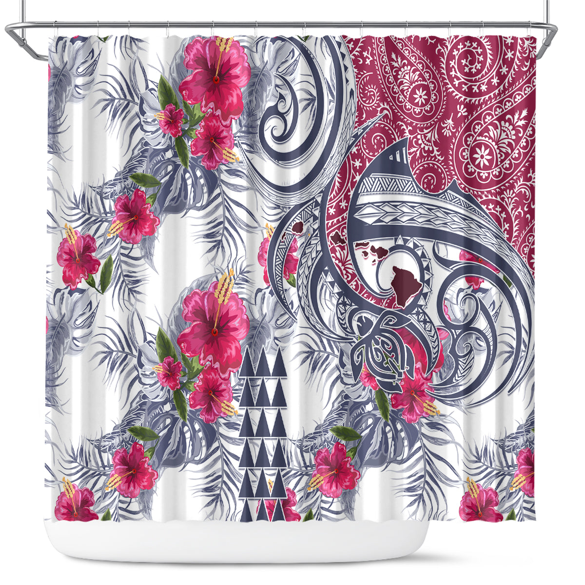 hawaii-kakau-mix-paisley-pattern-shower-curtain-polynesian-tropical-unique-style