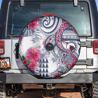 Hawaii Kakau Mix Paisley Pattern Spare Tire Cover Polynesian Tropical Unique Style - Wonder Print Shop