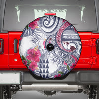Hawaii Kakau Mix Paisley Pattern Spare Tire Cover Polynesian Tropical Unique Style - Wonder Print Shop