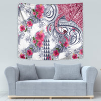 Hawaii Kakau Mix Paisley Pattern Tapestry Polynesian Tropical Unique Style - Wonder Print Shop