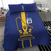 Barbados 30th November Bedding Set Independence Day Flag Map - Wonder Print Shop