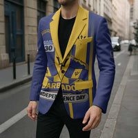 Personalized Barbados 30th November Blazer Independence Day Flag Map - Wonder Print Shop