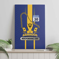 Barbados 30th November Canvas Wall Art Independence Day Flag Map - Wonder Print Shop