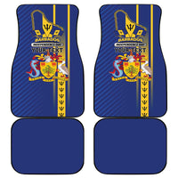 Personalized Barbados 30th November Car Mats Independence Day Flag Map - Wonder Print Shop