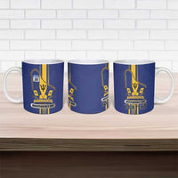 Personalized Barbados 30th November Ceramic Mug Independence Day Flag Map - Wonder Print Shop