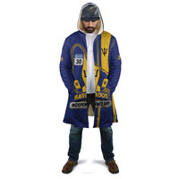 Personalized Barbados 30th November Cloak Independence Day Flag Map - Wonder Print Shop