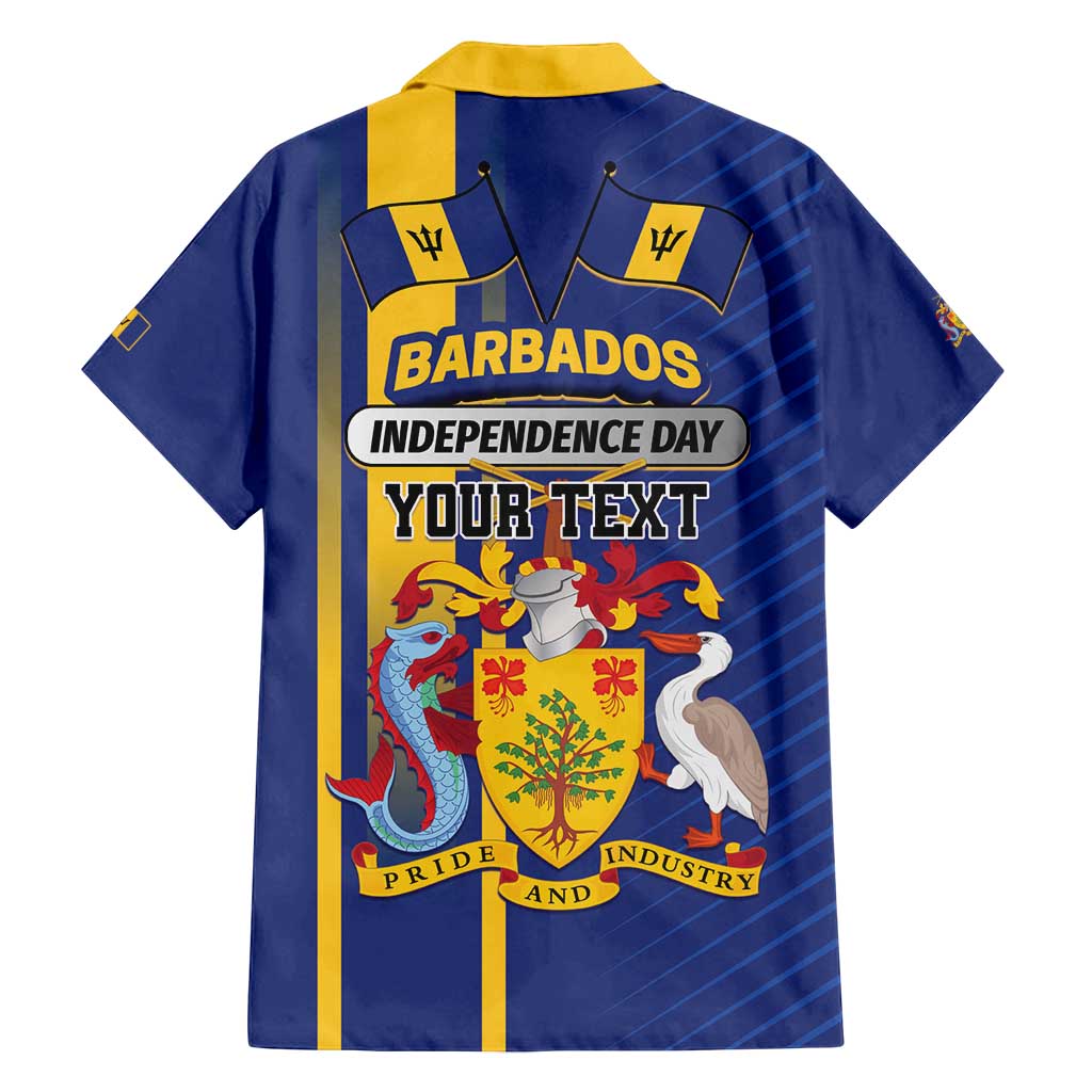 Personalized Barbados 30th November Family Matching Puletasi and Hawaiian Shirt Independence Day Flag Map - Wonder Print Shop