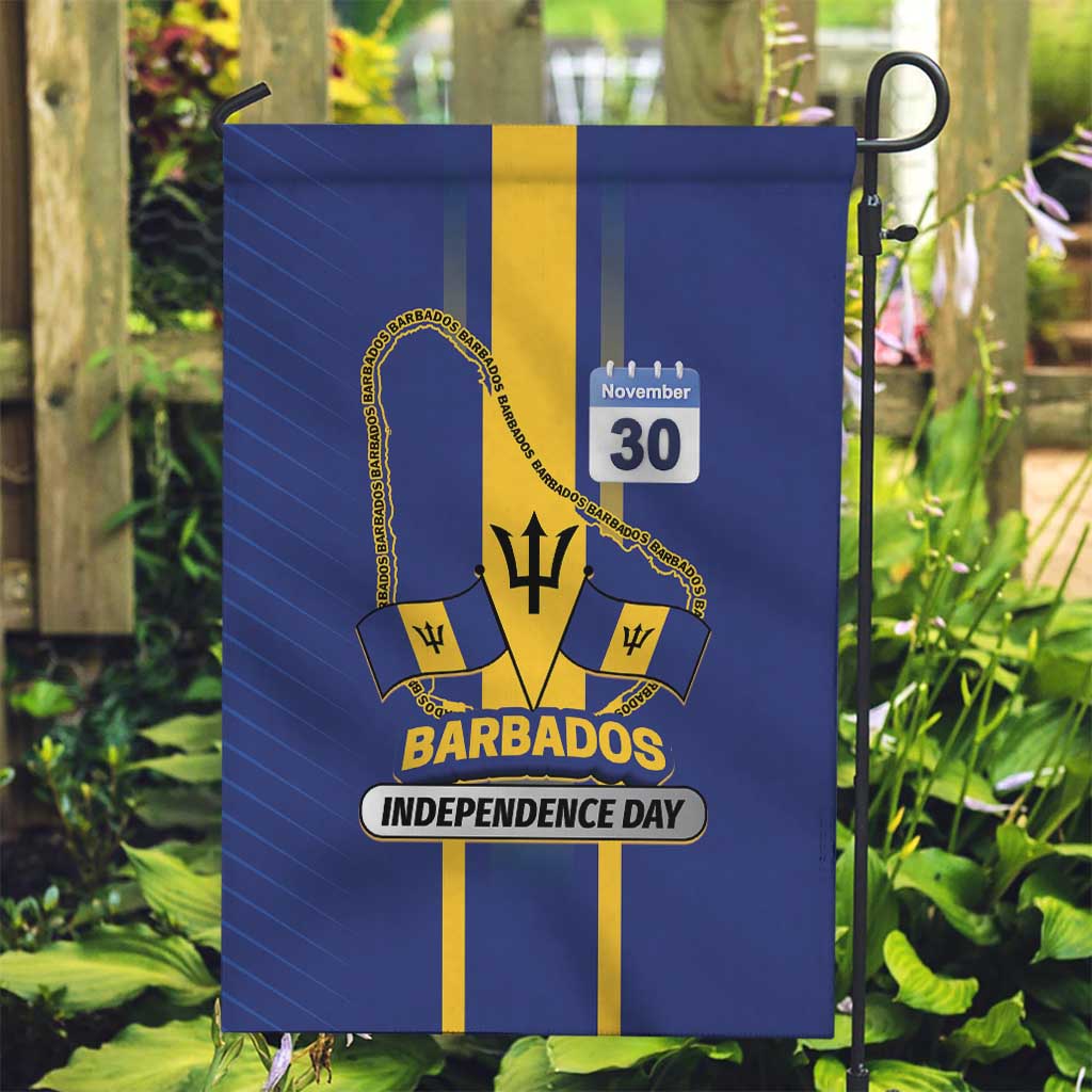 Barbados 30th November Garden Flag Independence Day Flag Map - Wonder Print Shop
