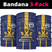 Barbados 30th November Neck Gaiter Independence Day Flag Map - Wonder Print Shop