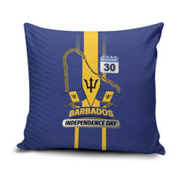 Barbados 30th November Pillow Cover Independence Day Flag Map - Wonder Print Shop