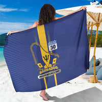 Barbados 30th November Sarong Independence Day Flag Map - Wonder Print Shop