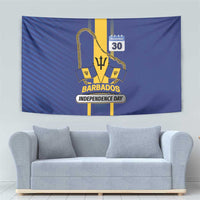 Barbados 30th November Tapestry Independence Day Flag Map - Wonder Print Shop