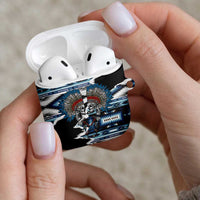 Native American Chief Skull With Axe AirPods Case - Wonder Print Shop