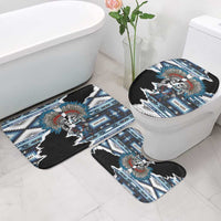 Native American Chief Skull With Axe Bathroom Set - Wonder Print Shop