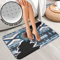 Native American Chief Skull With Axe Bathroom Set - Wonder Print Shop