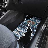 Native American Chief Skull With Axe Car Mats - Wonder Print Shop