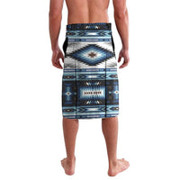 Native American Chief Skull With Axe Lavalava - Wonder Print Shop