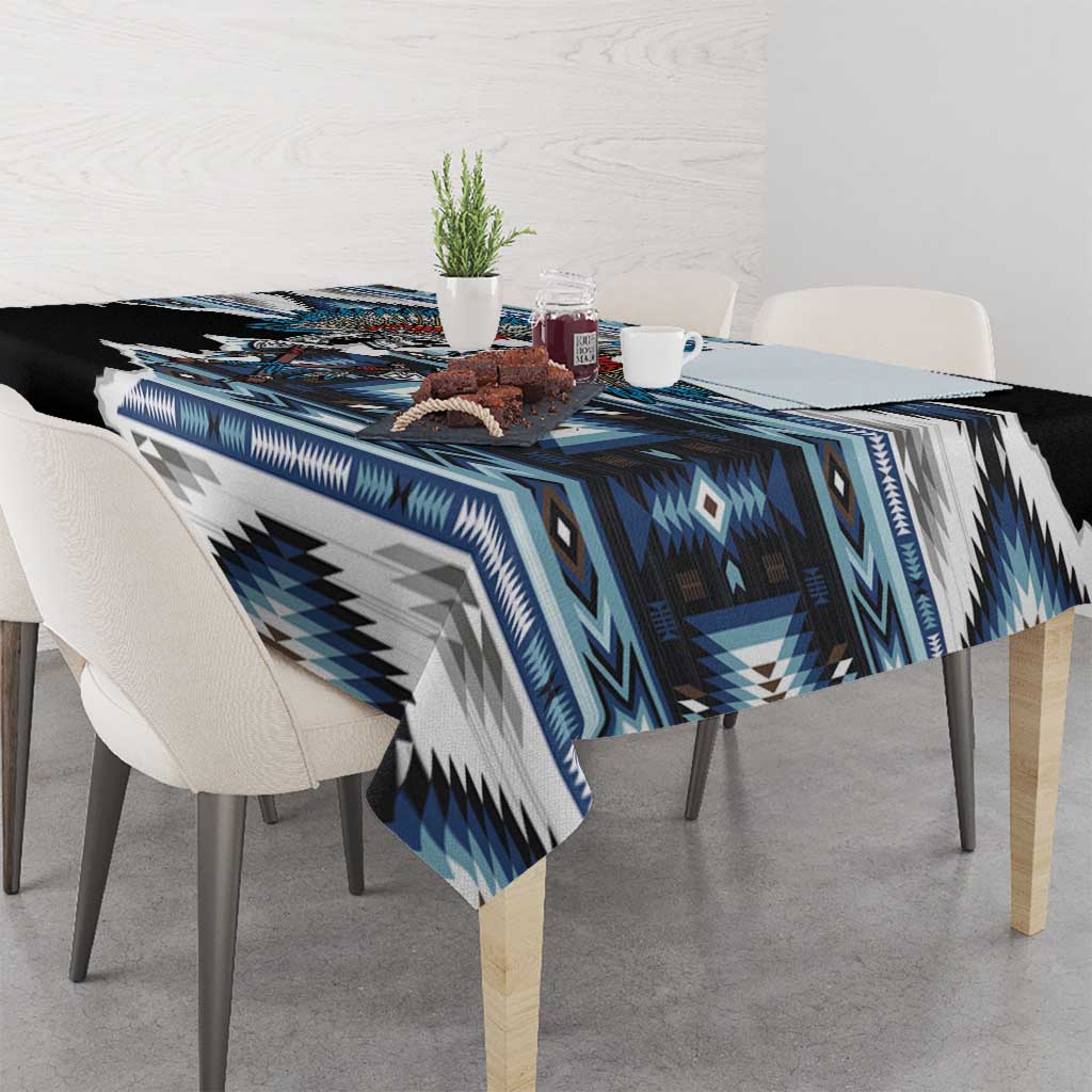 Native American Chief Skull With Axe Tablecloth - Wonder Print Shop