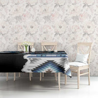 Native American Chief Skull With Axe Tablecloth - Wonder Print Shop