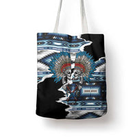 Native American Chief Skull With Axe Tote Bag - Wonder Print Shop
