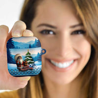 Native American Santa Claus AirPods Case Merry Christmas - Wonder Print Shop