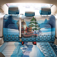 Native American Santa Claus Back Car Seat Cover Merry Christmas - Wonder Print Shop