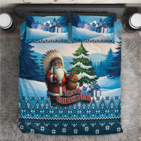 Native American Santa Claus Bedding Set Merry Christmas - Wonder Print Shop