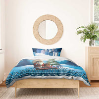 Native American Santa Claus Bedding Set Merry Christmas - Wonder Print Shop