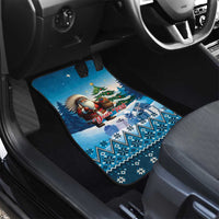 Personalized Native American Santa Claus Car Mats Merry Christmas - Wonder Print Shop