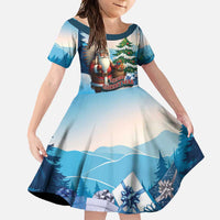 Personalized Native American Santa Claus Family Matching Long Sleeve Bodycon Dress and Hawaiian Shirt Merry Christmas - Wonder Print Shop