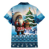 Personalized Native American Santa Claus Family Matching Mermaid Dress and Hawaiian Shirt Merry Christmas - Wonder Print Shop