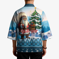 Personalized Native American Santa Claus Kimono Merry Christmas - Wonder Print Shop
