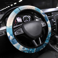 Native American Santa Claus Steering Wheel Cover Merry Christmas - Wonder Print Shop