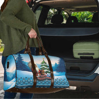 Native American Santa Claus Travel Bag Merry Christmas - Wonder Print Shop