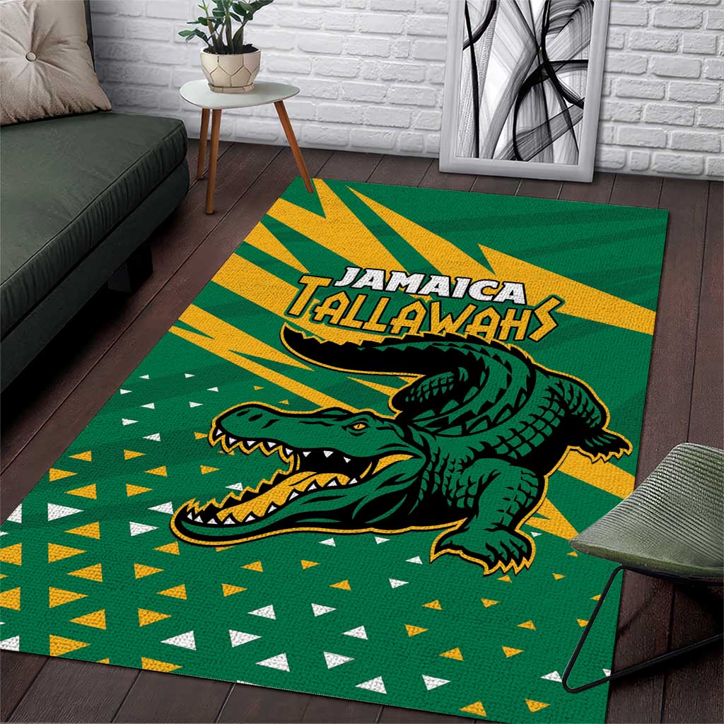 Jamaica Cricket Tallawahs Area Rug Fi Wi Tallawahs Champions - Wonder Print Shop