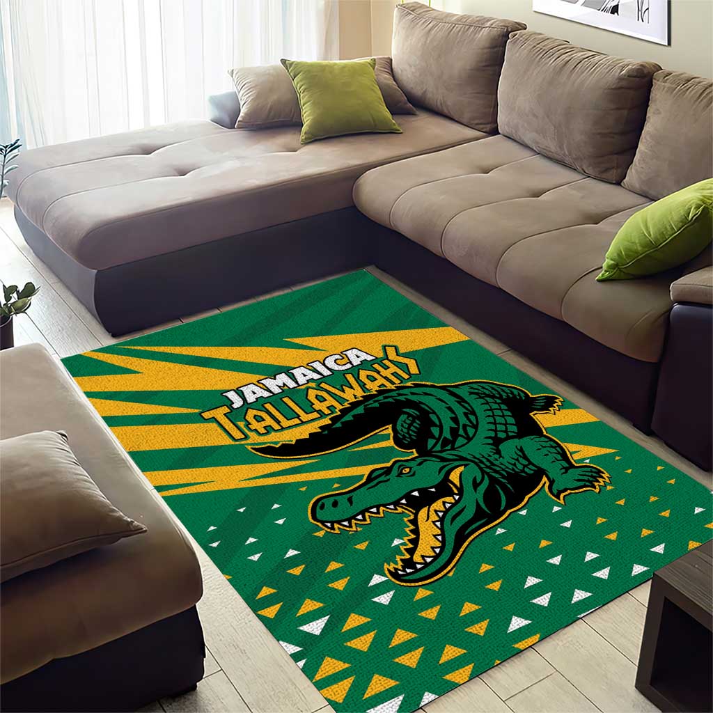 Jamaica Cricket Tallawahs Area Rug Fi Wi Tallawahs Champions - Wonder Print Shop