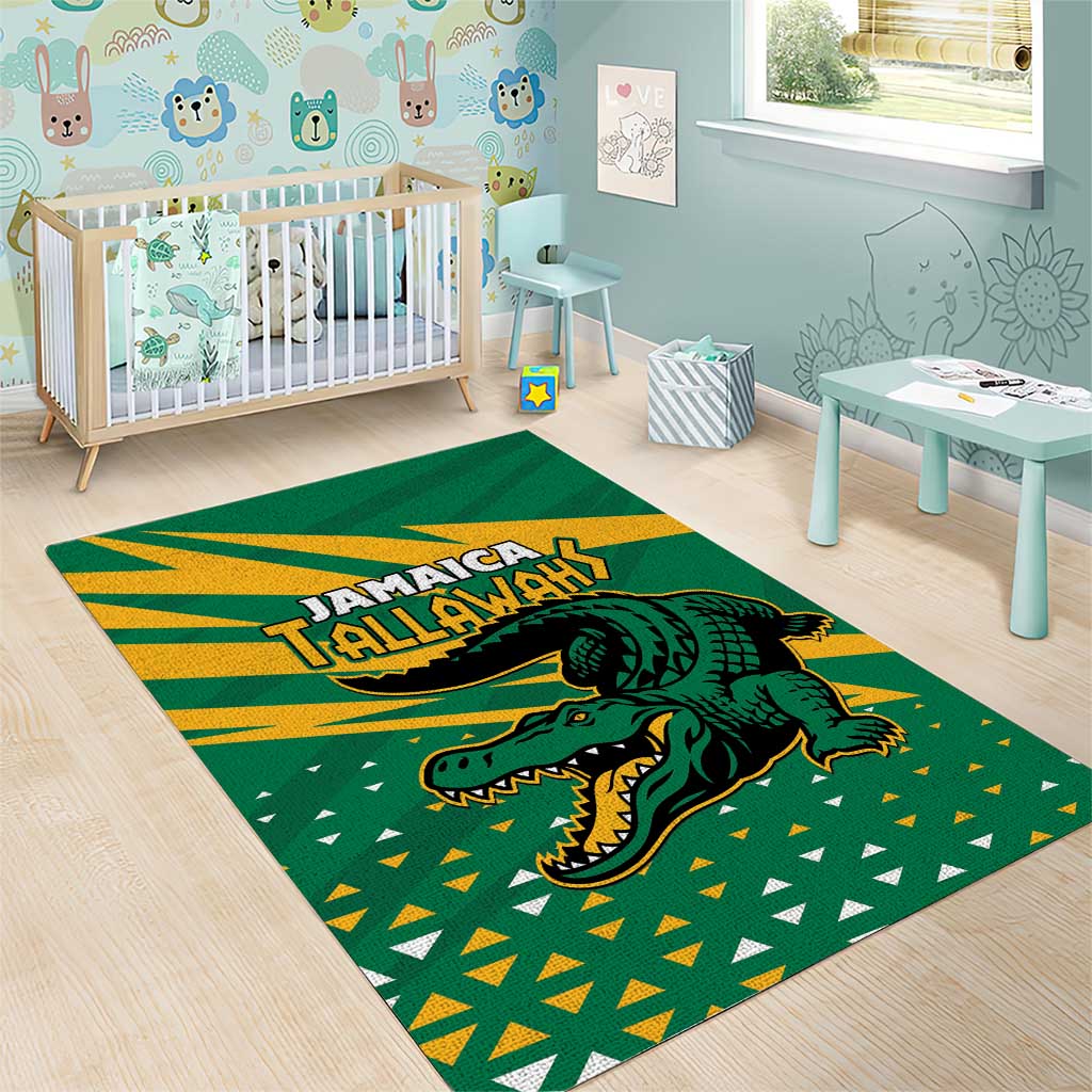 Jamaica Cricket Tallawahs Area Rug Fi Wi Tallawahs Champions - Wonder Print Shop