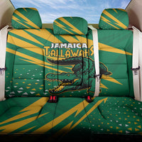 Jamaica Cricket Tallawahs Back Car Seat Cover Fi Wi Tallawahs Champions - Wonder Print Shop