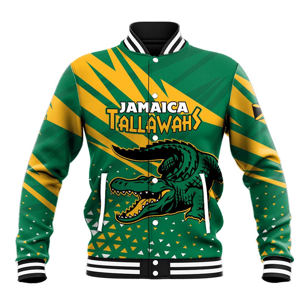 Custom Jamaica Cricket Tallawahs Baseball Jacket Fi Wi Tallawahs Champions - Wonder Print Shop