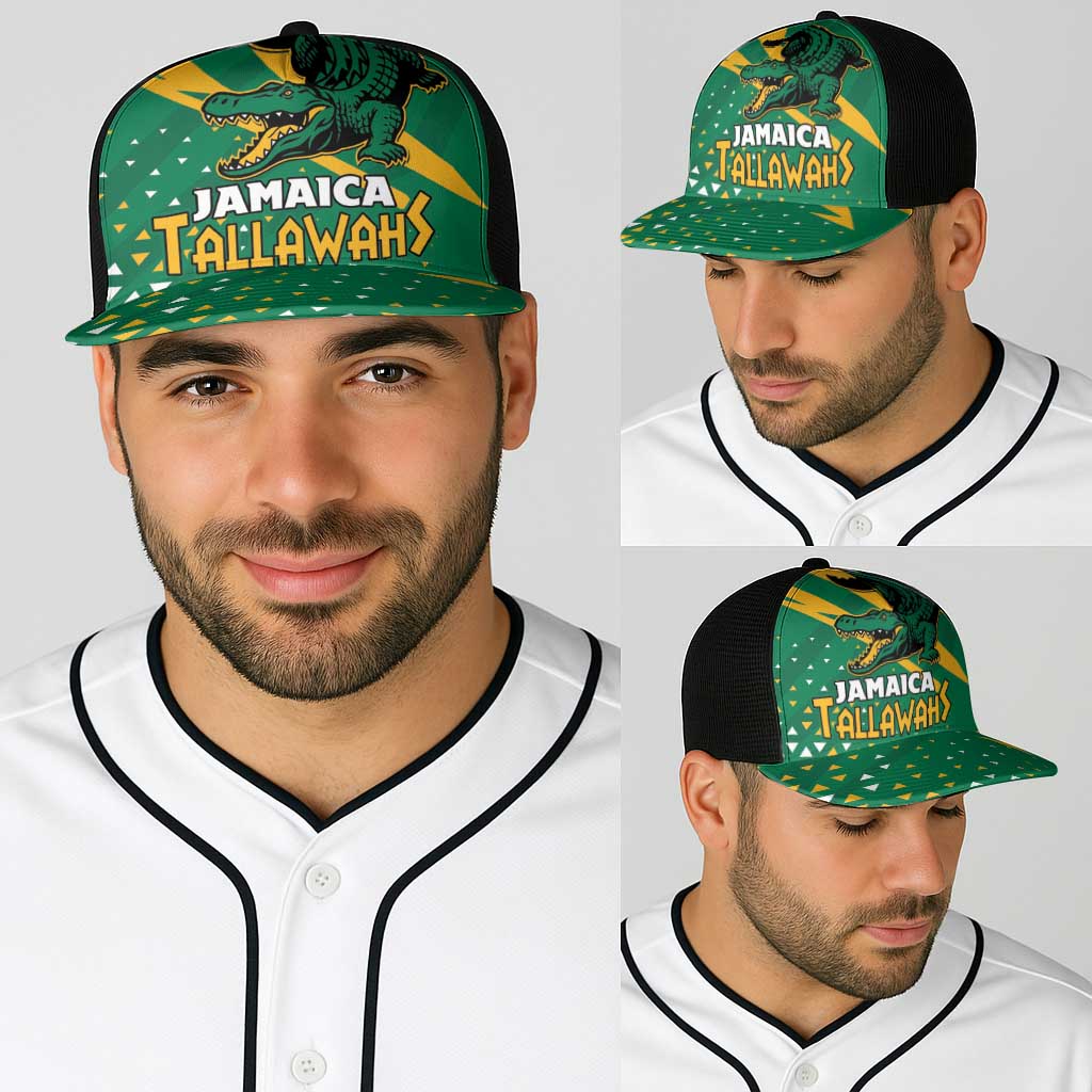 Jamaica Cricket Tallawahs Baseball Net Cap Fi Wi Tallawahs Champions - Wonder Print Shop